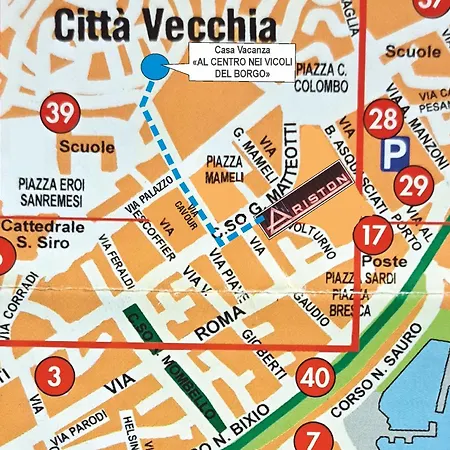 In Centro Citta, Nei Vicoli Del Borgo * Sanremo