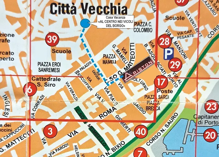 In Centro Citta, Nei Vicoli Del Borgo * Sanremo